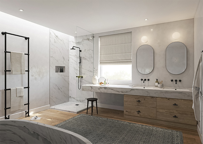 Bravo, Linen - Twist&Fit Roman Blind - Image 7